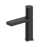 Aqua Velar Basin Mixer - Matt Black Solid Brass