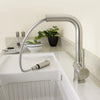 Astini Abele Brushed Stainless Steel Pullout Rinser Kitchen Sink Mixer Tap HK67 Astini