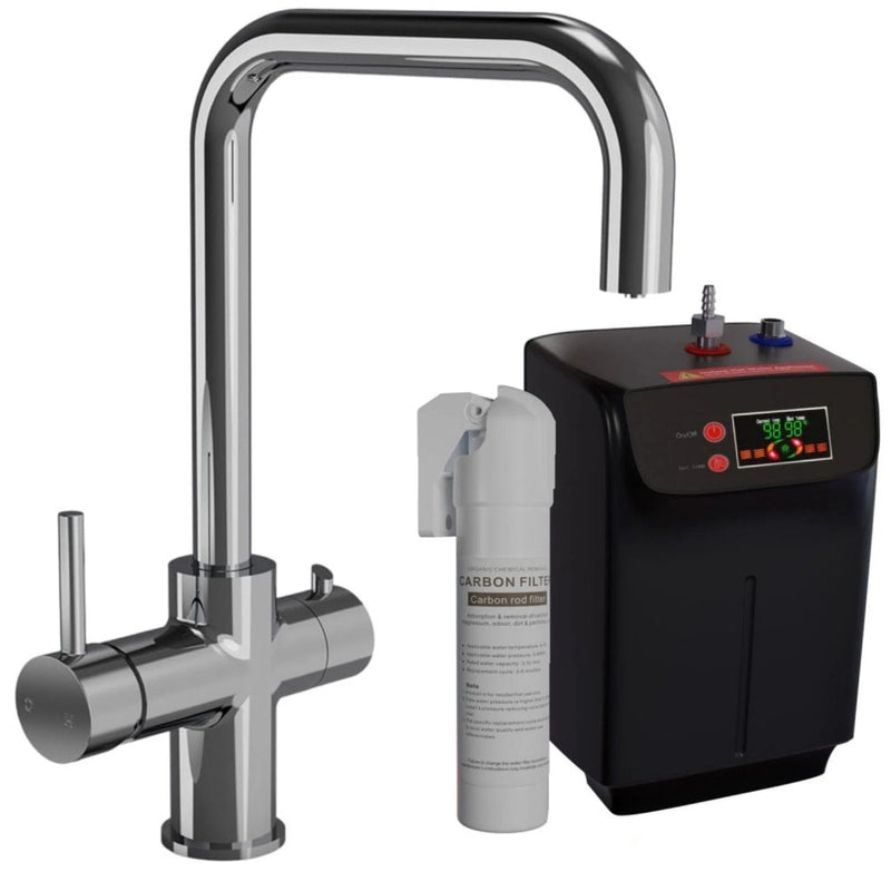 Astini Bollitore² 4 in 1 Boiling Hot & Filtered Cold Kitchen Tap & Tank Kit Astini