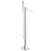 Astini Quadrado Chrome Square Freestanding Bath Tap & Shower Mixer Astini