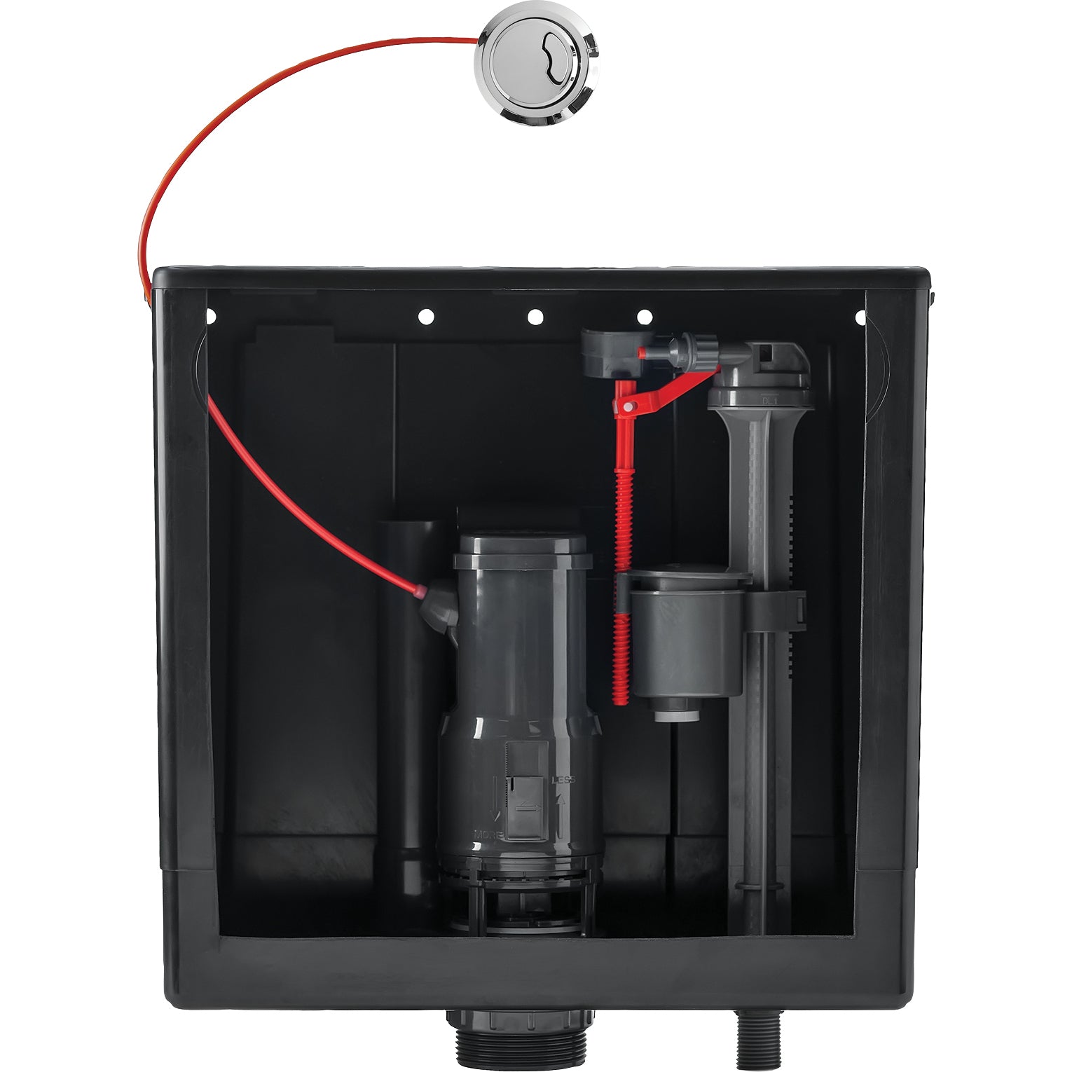 Wirquin Duo Compact Concealed Cistern - Bottom Entry Wirquin