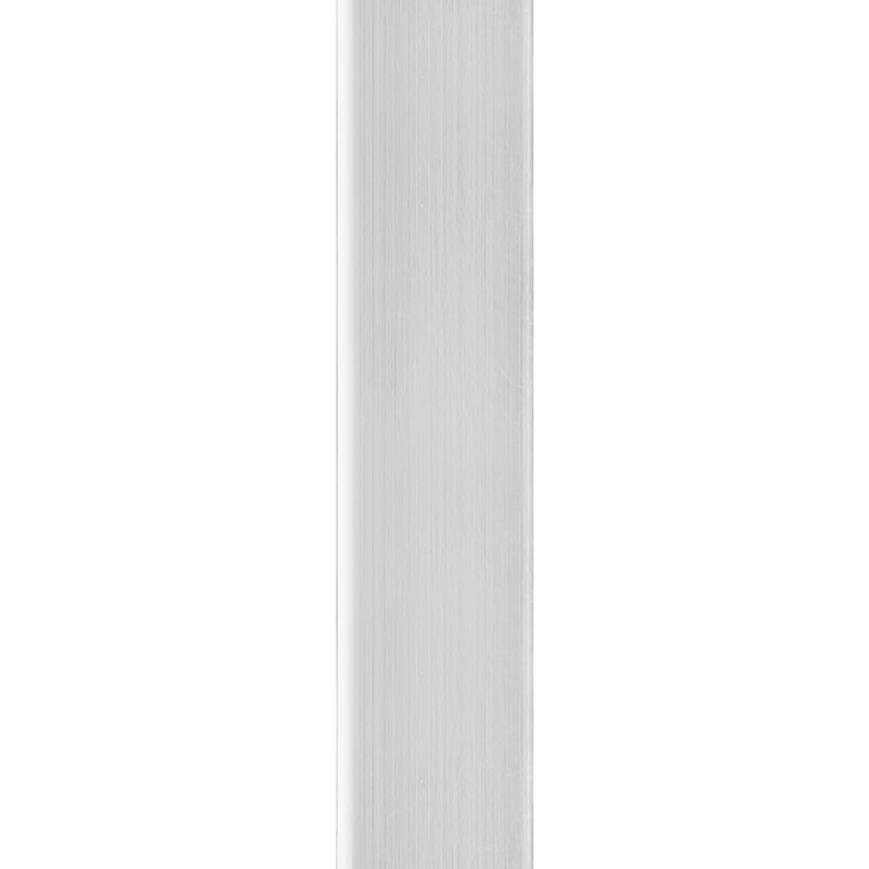 DCD Slat Wall End Trim Silver