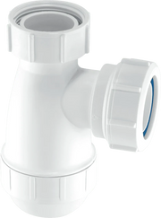 McAlpine E10 1¼” 32mm Shallow Bottle Trap for use with Basins