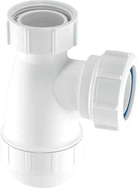 E10 1¼”32mm Shallow Bottle Trap for use with Basins McAlpine Mcalpine