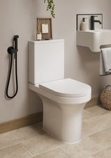 Aqua Elettra Rimless WC inc. Soft Close Seat Hartlepool Plumbing Supplies Ltd