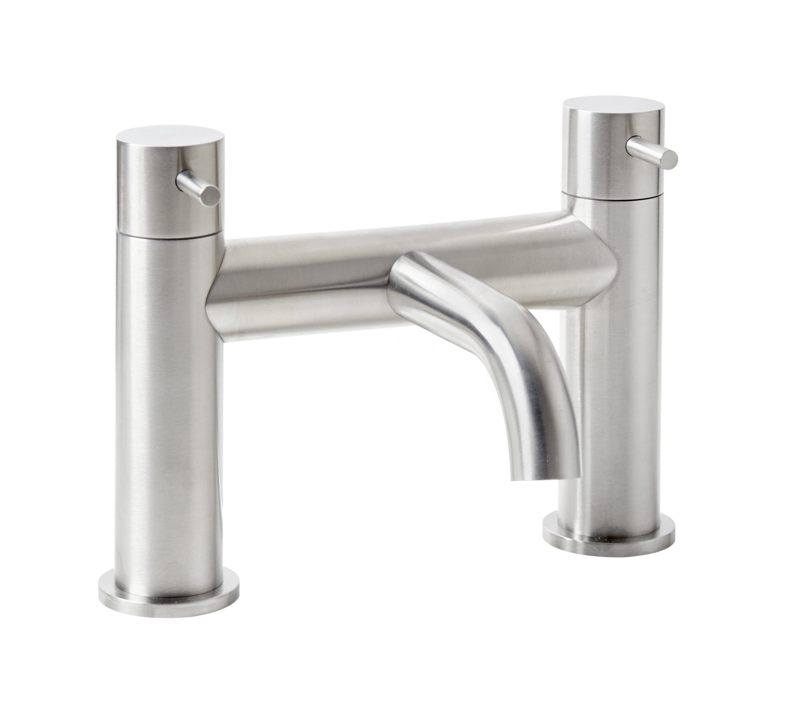 Aqua Solito Bath Filler – Brushed Nickel Frontline