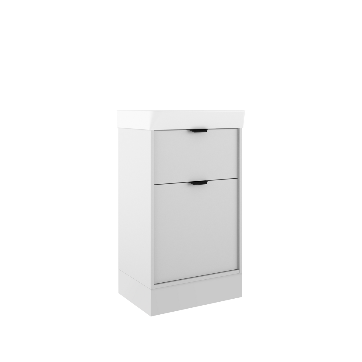 Aqua Midi Floorstanding Unit & Basin 500mm Frontline
