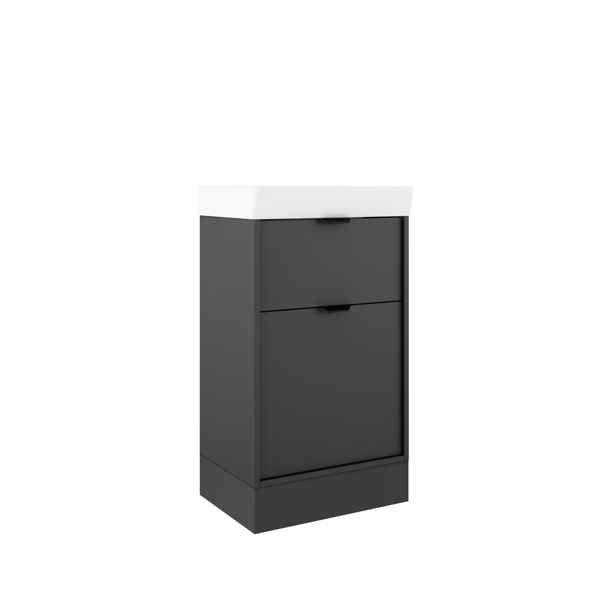 Aqua Midi Floorstanding Unit & Basin 500mm Frontline