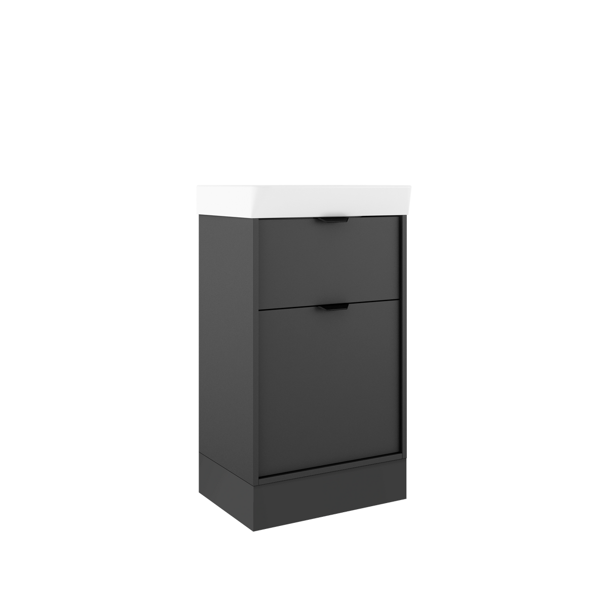 Aqua Midi Floorstanding Unit & Basin 500mm Frontline