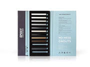 GoPoxy Grout Selection Chart - 9 Indoor & 1 Outdoor Colours