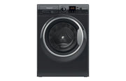 Hotpoint, NSWM 1046 BS UK F/S 10kg 1400rpm Washing Machine - Black, Kitchen Appliances, Kitchen