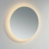 Oaksey 800mm Round Mirror - Frosted Edge Hartlepool Plumbing Supplies