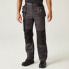 Regatta TRJ387 Incursion Holster Pocket Trousers Iron / 30" Waist / Short Leg Workwear Nation Ltd