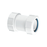 S28M 1 1/4" 32mm Multifit Straight Connector McAlpine Mcalpine