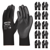 SKYTEC ELEMENTS EMG133 Black Multi Purpose PU Palm Coated Work Gloves (PACK of 120 PAIRS) Mstore