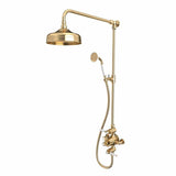 Tavistock Lansdown Dual Function Shower System With Overhead Shower And Handset Tavistock