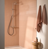 Tavistock Cohort Dual Function Bar Valve Shower System - Stainless Steel Tavistock