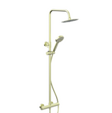 Swan Loughton Column Shower w/ Rail, Hose & Round Head Swan