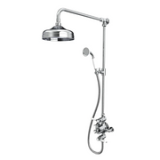 Tavistock Lansdown Dual Function Shower System With Overhead Shower And Handset Tavistock