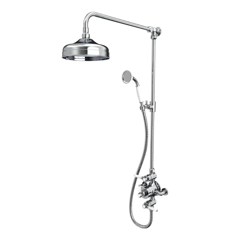 Tavistock Lansdown Dual Function Shower System With Overhead Shower And Handset Tavistock