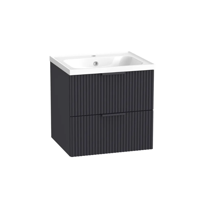 Tavistock Cadence 500 Fluted Wall Mounted Unit + Basin Tavistock