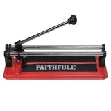 Faithfull Dual Rail Tile Cutter - Cuts to 300mm, 10mm Thick