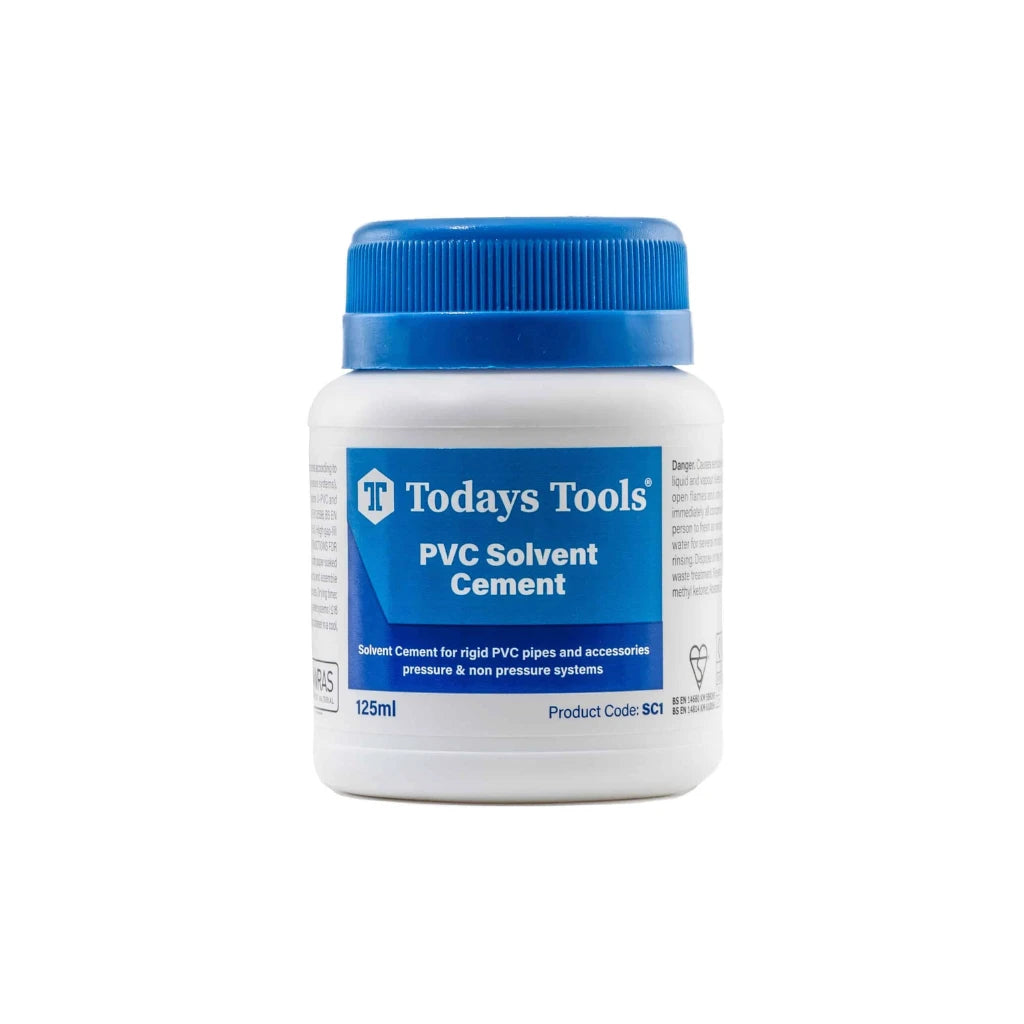 Todays Tools PVC Solvent Cement 125ml
