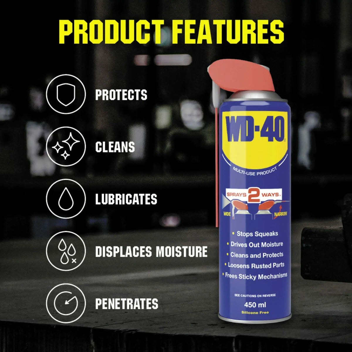 WD‑40® Multi-Use Smart Straw 300ml WD-40