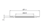 Inventive Creations W38 – Siamp Optima Type Flush Valve Seal Inventive creations