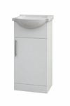 Aqua Classic 450mm Vanity & Basin White Gloss Frontline