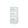 Aqua Classic 350mm 3 Drawer Unit White Gloss Frontline